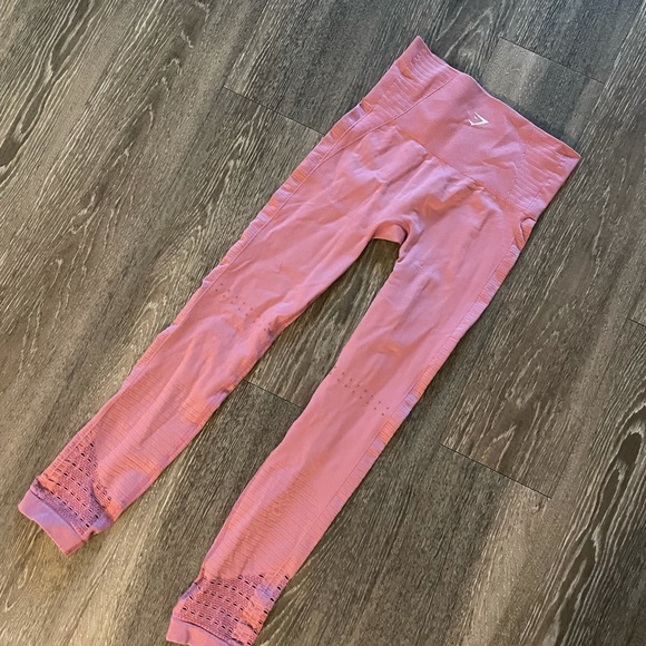 Gymshark Pink Energy Seamless Leggings - XS - Picture 7 of 8